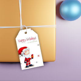Jul Jultomten med nuvarande Personlig Presentetikett