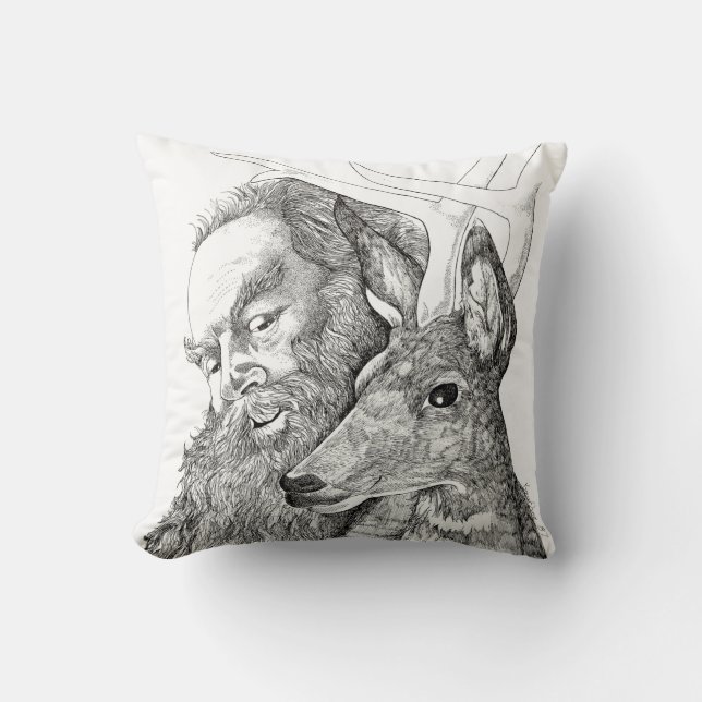 Jul Jultomten och Rener Kudde (Framsida)