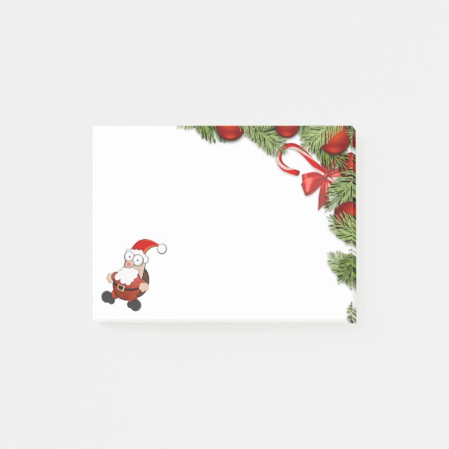 Jul Jultomten Post-it Block (Framsida)