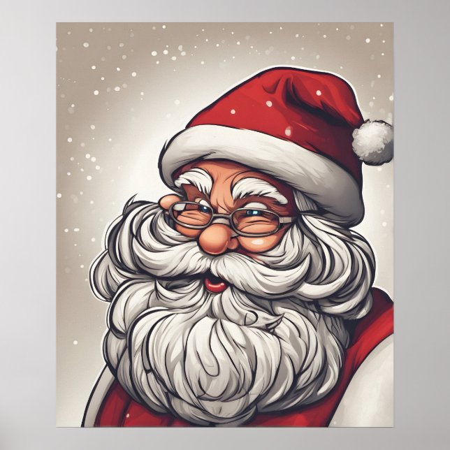Jul Jultomten Poster (Framsidan)