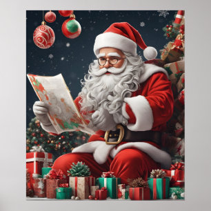 Jul Jultomten Poster