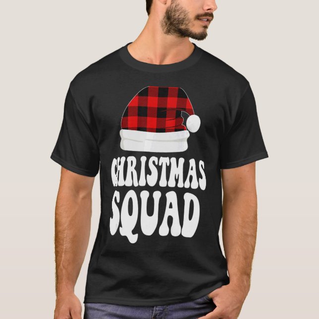 Jul Jultomten Red Play Julafton Jul Squ T Shirt (Framsida)