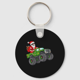 Jul Jultomten Riding Monster Lastbil Boys Ki Nyckelring