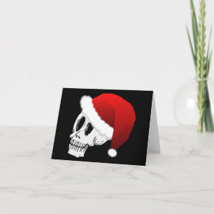 Jul Jultomten Skull Anpassningsbar Helgkort