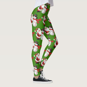 Jul Jultomten Snögubbe Kvinnors rättigheter Leggings