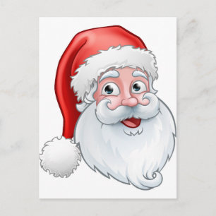 Jul Jultomten Tecknad Helg Vykort