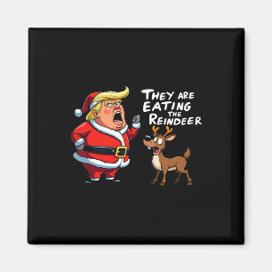 Jul-Jultomten-trumman som de äter Magnet