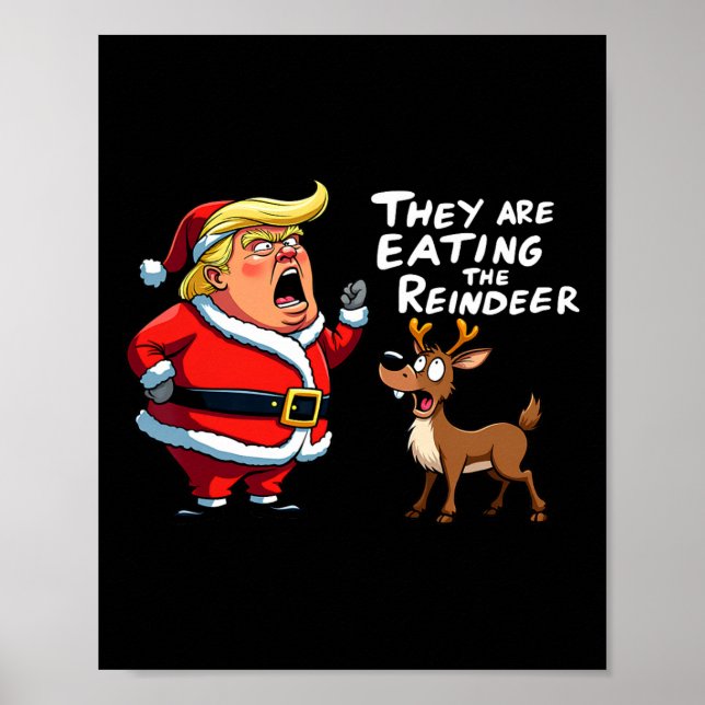 Jul-Jultomten-trumman som de äter Poster (Framsidan)