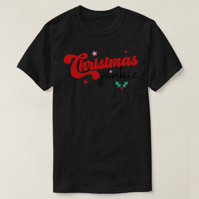 Jul Junkie T Shirt (Design framsida)