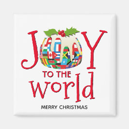 Jul JY TILL VÄRLDSMÖNEN Magnet