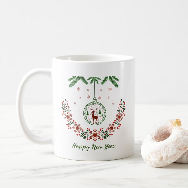 Jul Kaffemugg (Med munk)