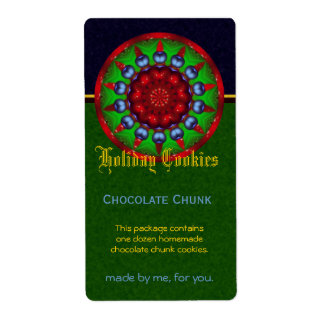 Jul Kaleidoscope Apothecary Label Fraktsedel