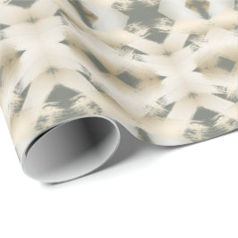 Jul Kaleidoscope Guld-penseldrag Presentpapper