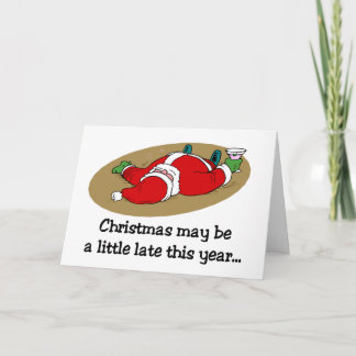 Jul kan vara ett sent kort