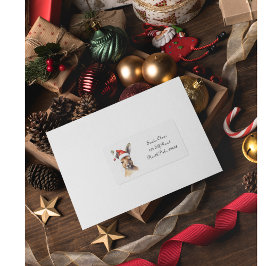 Jul Kangaroo, anpassadet Adressetikett