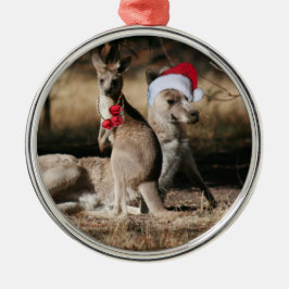 Jul Kangaroos Australian Stil Julgransprydnad Metall