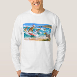 Jul Känguru Surfning Bells Beach T Shirt