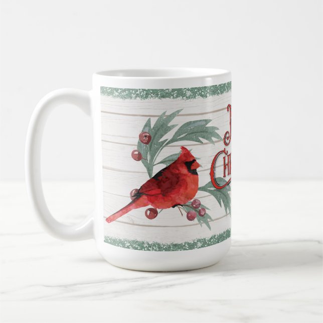 Jul Kardinal 15 oz Klassisk Mugg (Vänster)