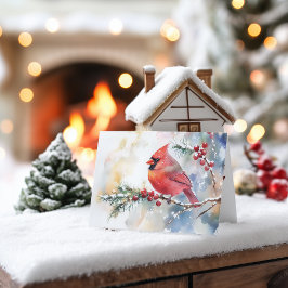 Jul kardinal helgkort