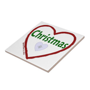 Jul Kärlek Kakelplatta