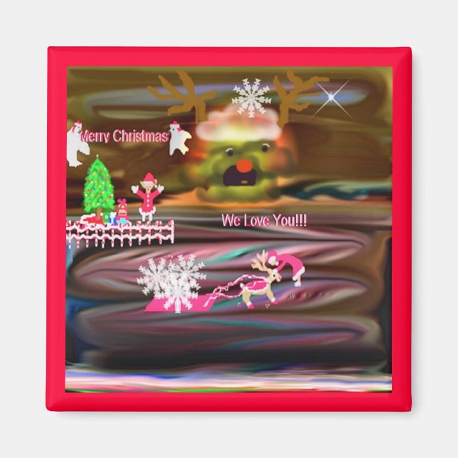 Jul Kärlek Magnet (Framsidan)