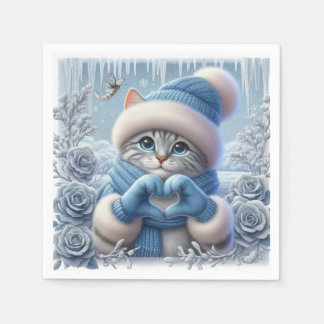 Jul Kärlek napkin Pappersservett