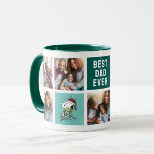Jul Kärlek och Ljus - Pappa Fotokollage Mugg