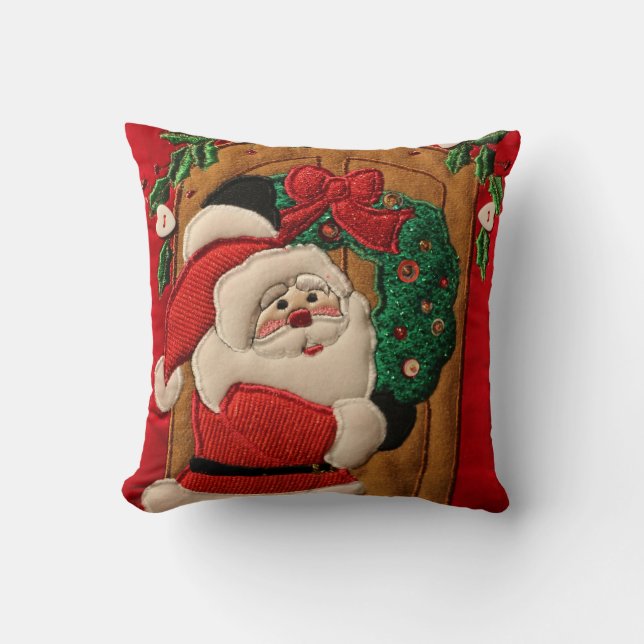 Jul Kast Kudd/Santa Kudde (Framsida)