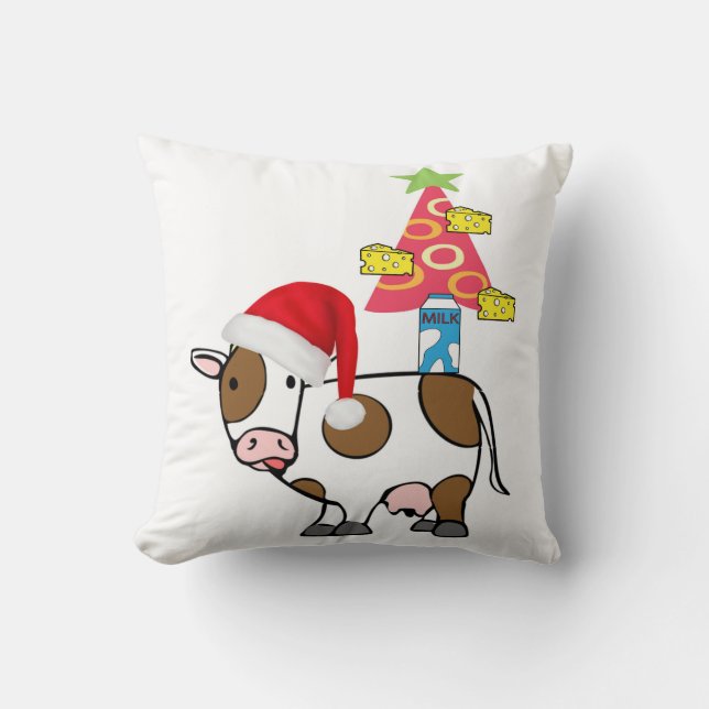 Jul Kastkudde, Cow Country Milk Cheese Kudde (Framsida)