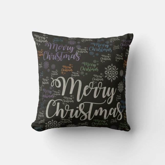 Jul kastkudde, God Jul Kudde (Framsida)