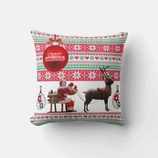 Jul Kastkudde, God Jul Kudde (Framsida)
