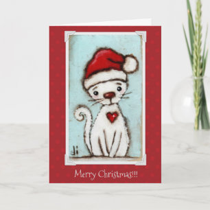 Jul-Kattunge - julkort Helgkort