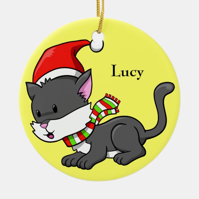 Jul Kattunge Lucy Ornament (Framsidan)
