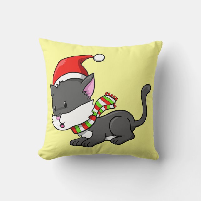 Jul Kattunge Lucy Pillow Kudde (Framsida)