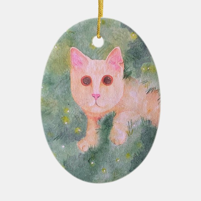 Jul Kattunge Ornament (Framsidan)