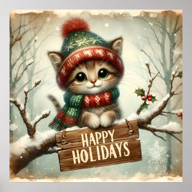 Jul Kattunge Poster (Framsidan)