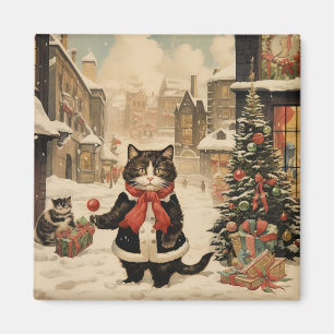 Jul Kattunge, Snowy Day Magnet
