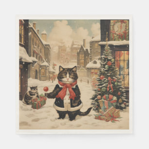 Jul Kattunge, Snowy Day Pappersservett
