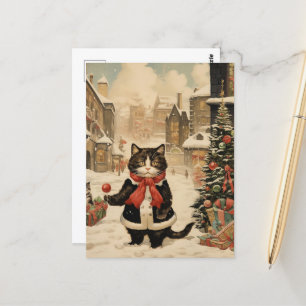 Jul Kattunge, Snowy Day Vykort