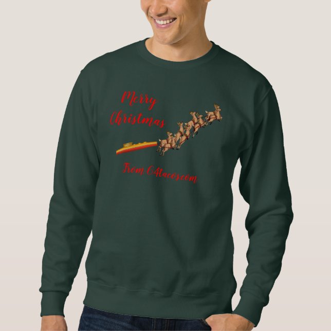 jul Kazoo Sleigh Sweatshirt (Framsida)
