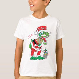 Jul Kids T-Shirt TySANTAsaurus Rex