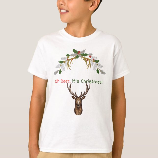 Jul Kids Tshirt T Shirt (Framsida)