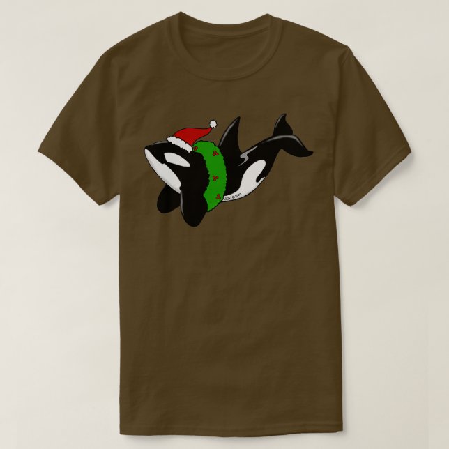 Jul Killer Whale T Shirt (Design framsida)