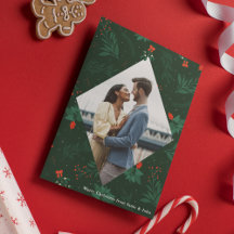 Jul Kiss Mistletoe Romantic Photo Diamond