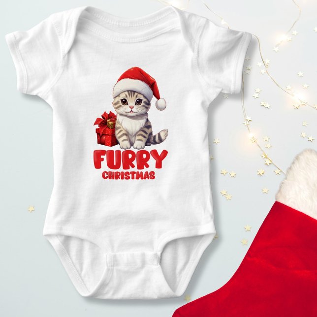 jul Kitten Baby T Shirt (Skapare uppladdad)