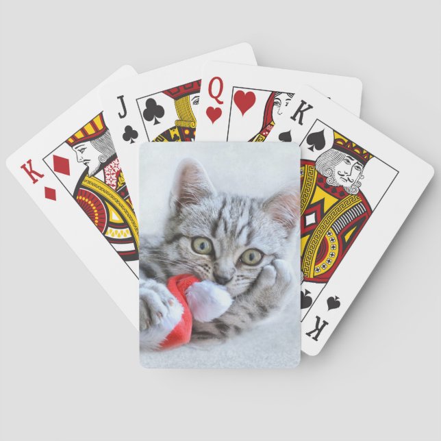 Jul Kitten Casinokort (Baksidan)