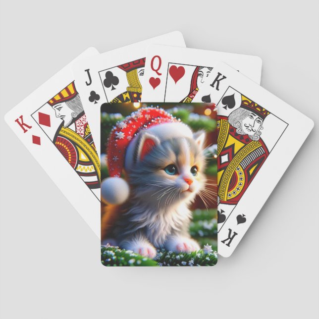 Jul Kitten Casinokort (Baksidan)