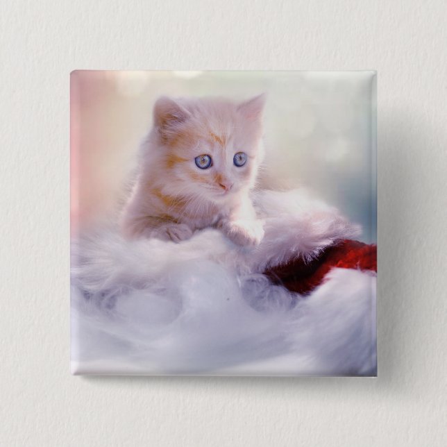 Jul Kitten Knapp (Framsida)