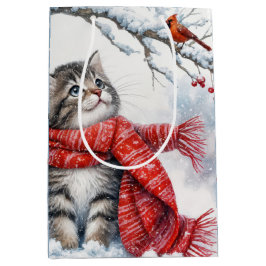 Jul Kitten med röd kardinal