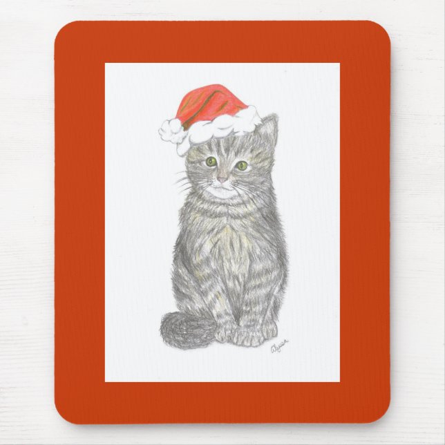 jul Kitten Mousepad Musmatta (Framsidan)